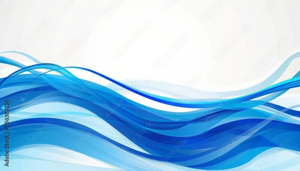 Fototapeta premium Nice blue wavey background for a business card for charter service 