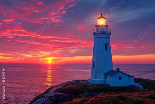 Cape Spear Lighthouse National Historic Site: Sunset View