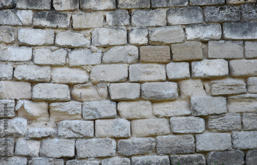 Gray brick background and texture Gray brick background and texture