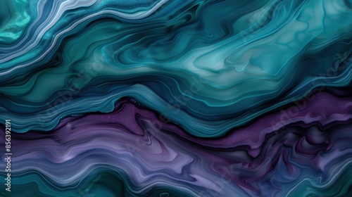 Mesmerizing abstract fluid art background