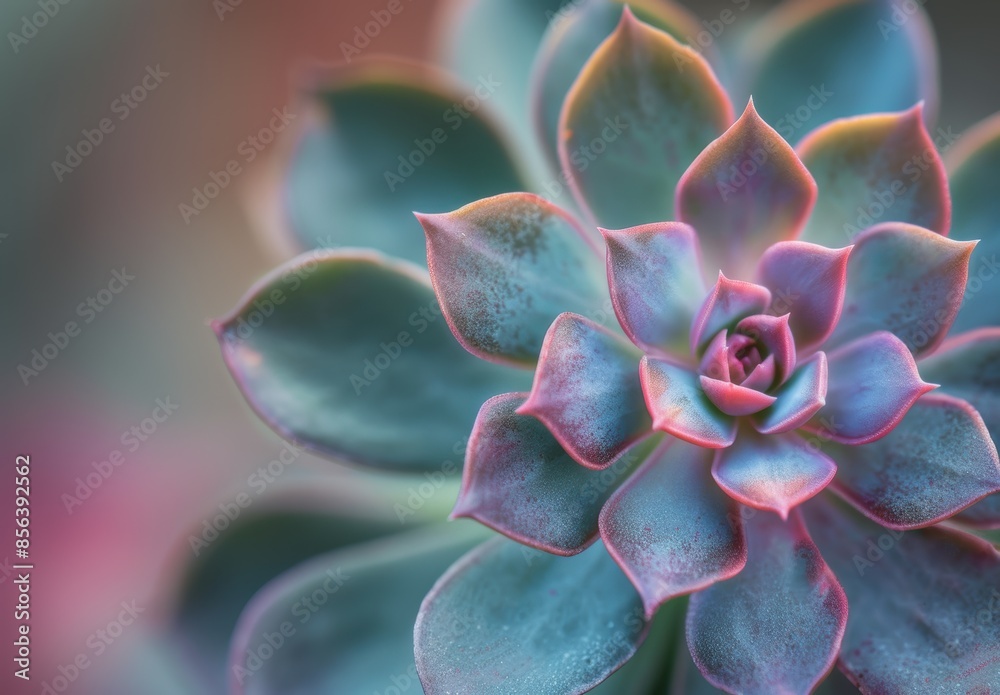 Vibrant Succulent Plant Close-Up Vibrant Succulent Plant Close-Up