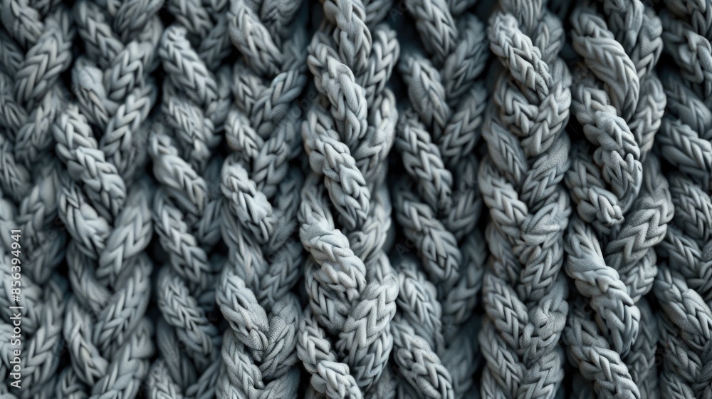 Detailed knitted texture for various design purposes