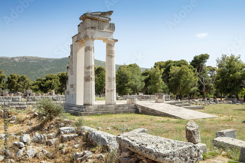 The Epidaurus Ancient Theatre is a theatre in the Greek old city of Epidaurus dedicated to the ancient Greek God of medicine, Asclepius.