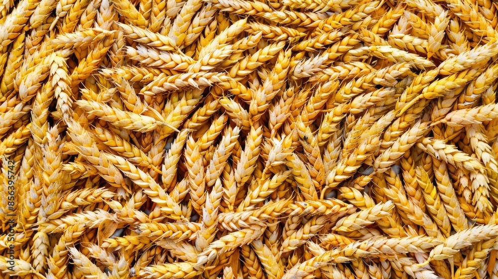 Close up view of wheat grains abstract texture background Close up view of wheat grains abstract texture background