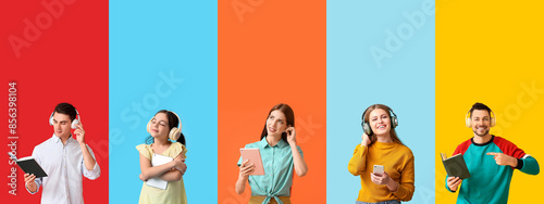 Collage of people listening...