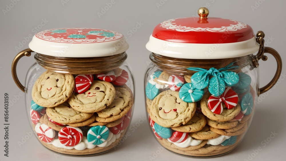 Cute holiday cookie jar gifts with playful designs Cute holiday cookie jar gifts with playful designs