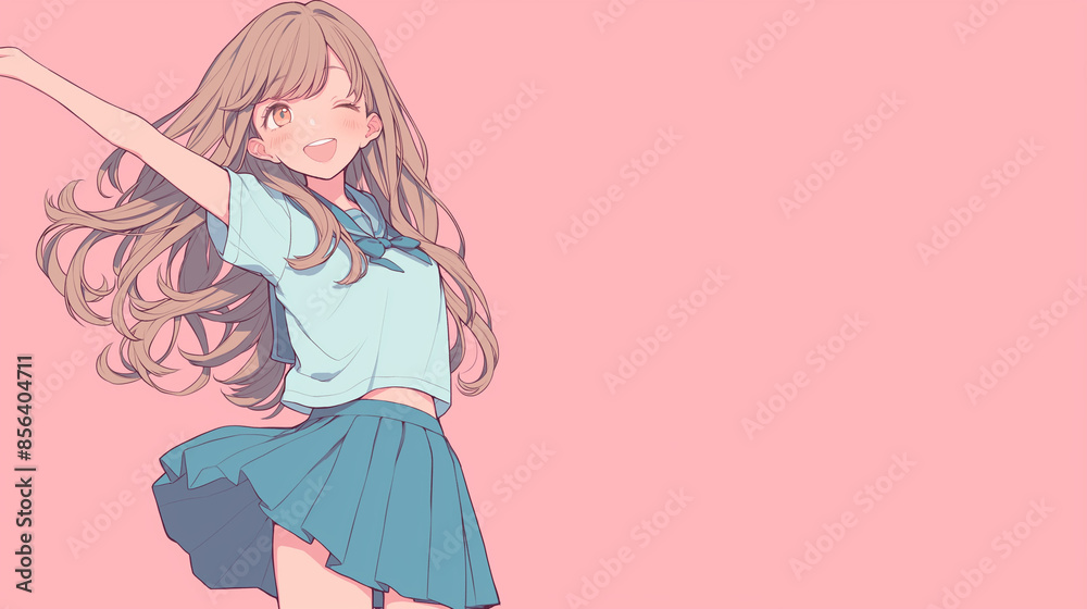 笑顔の女の子 笑顔の女の子
