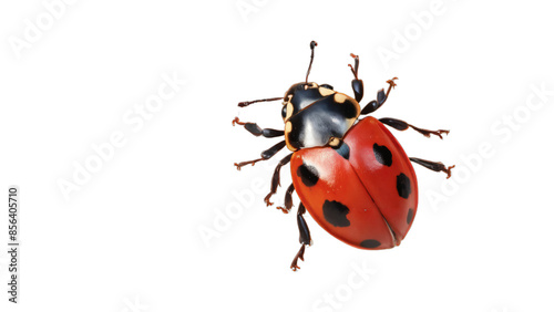 ladybug isolated on white background , transparent png image