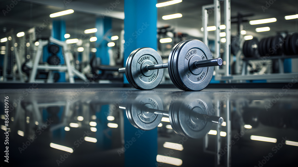 Closeup image of a fitness equipment Closeup image of a fitness equipment