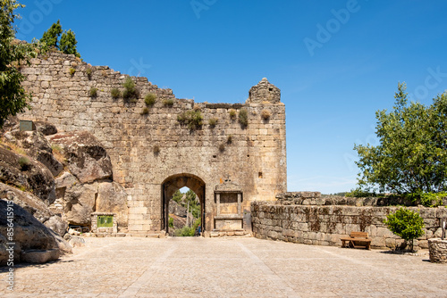 Sortelha Castle, Historic village near Covilha. Castelo Branco, Portugal