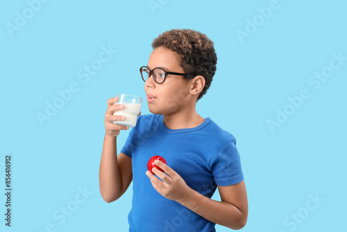 Little African-American boy...