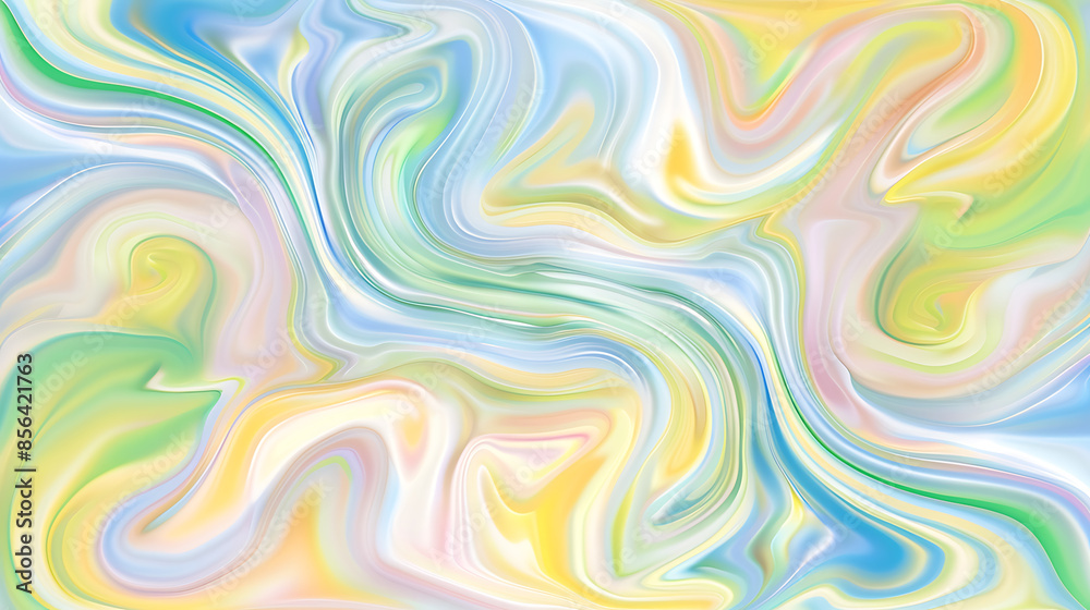 Abstract Pastel Fluid Swirls Background Abstract Pastel Fluid Swirls Background