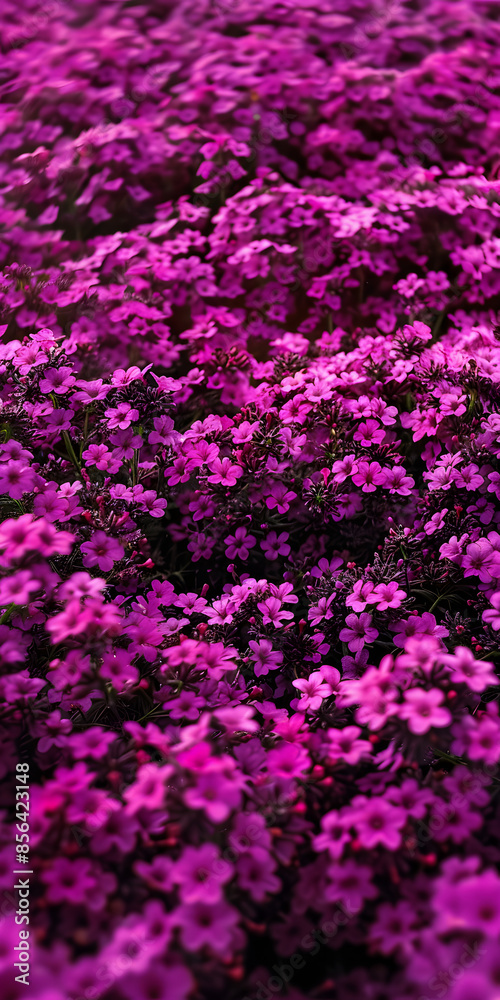 Fototapeta premium Campo de Flores de Lavanda Roxa Vibrante