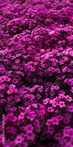 Campo de Flores de Lavanda Roxa Vibrante