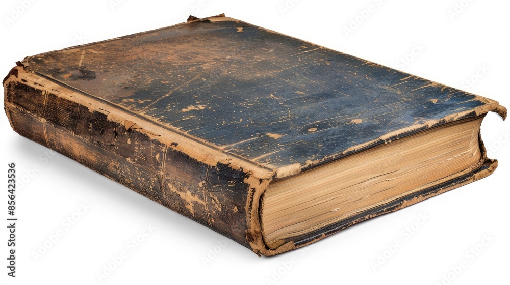 Book cover isolated on white background with clipping path Book cover isolated on white background with clipping path