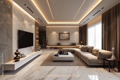 Modern simple false Ceiling design.