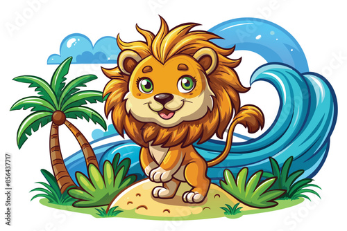 lion cub island