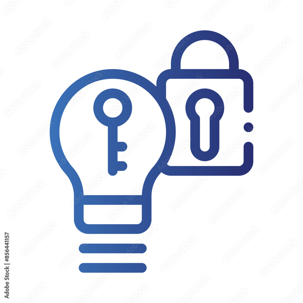 problem solving gradient icon problem solving gradient icon