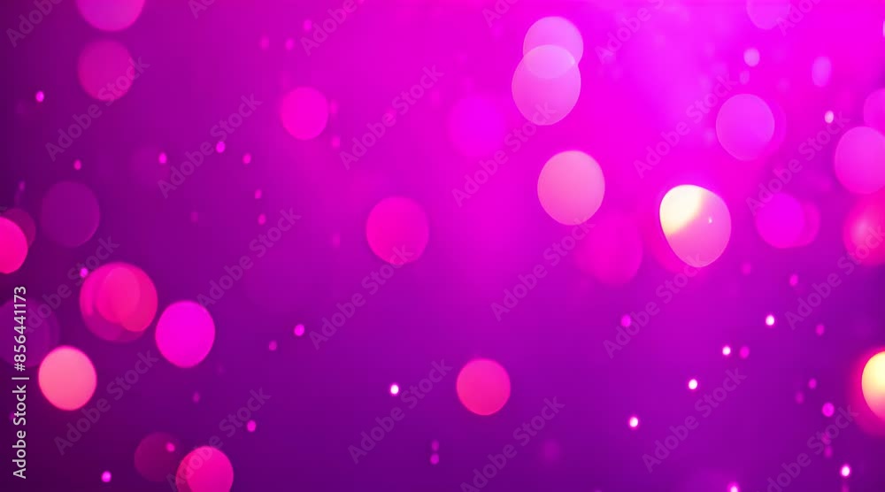 Magical Sparkles: Loopable CGI Animation of Bokeh Lights Magical Sparkles: Loopable CGI Animation of Bokeh Lights