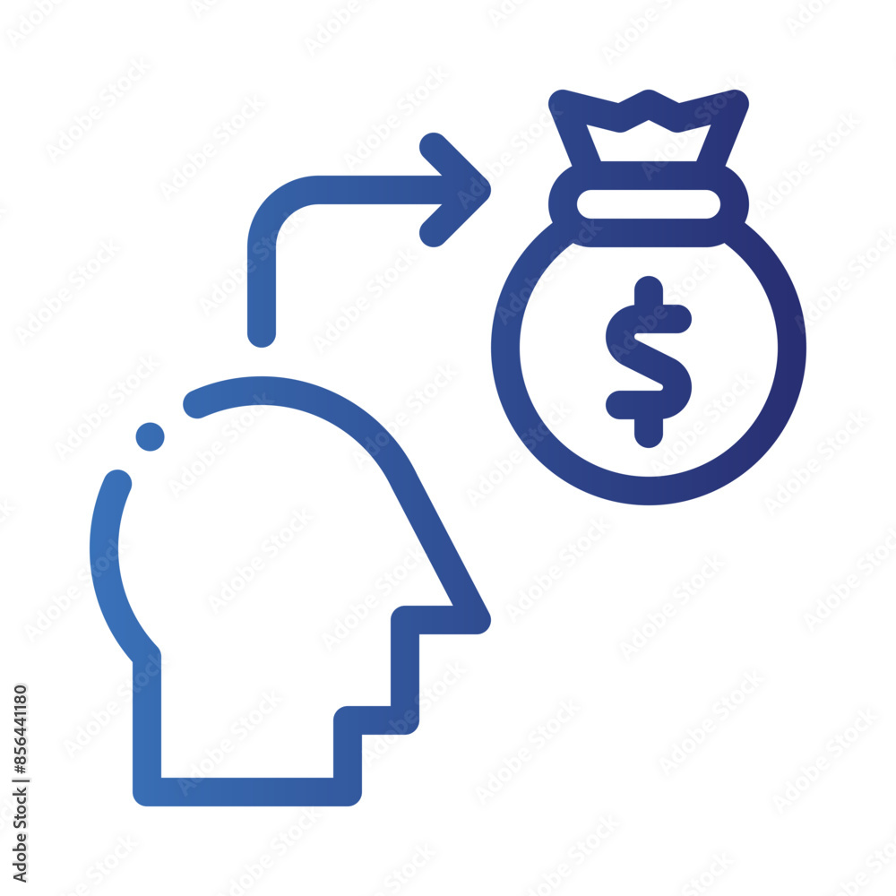 incentive gradient icon incentive gradient icon