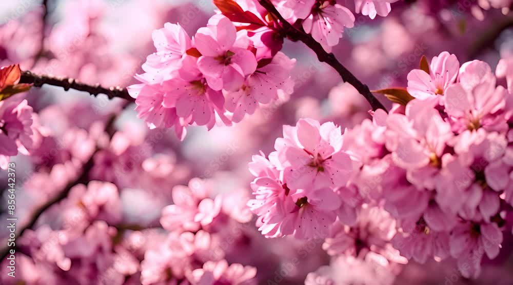 Cherry Blossom Symphony: A Tree in Full Bloom Cherry Blossom Symphony: A Tree in Full Bloom