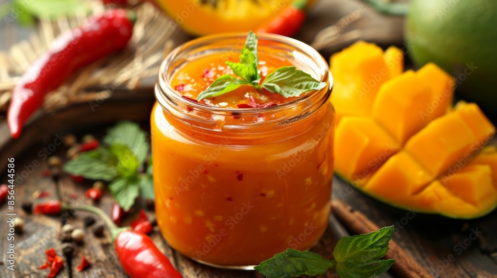 Spice up your meal with our mango and habanero hot sauce a flavorful addition to any dish. Spice up your meal with our mango and habanero hot sauce a flavorful addition to any dish.