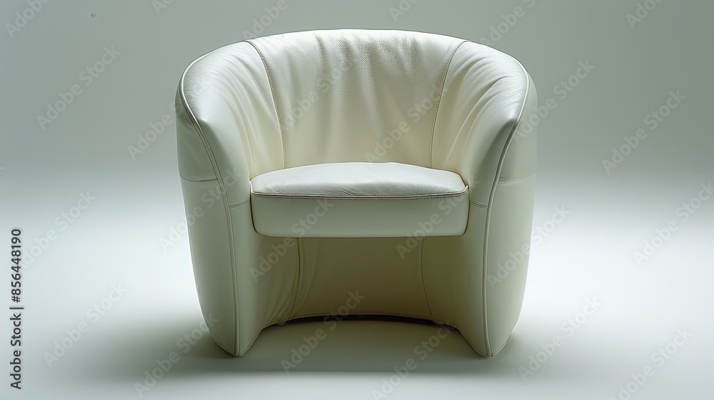 armchair on a white background HD 8K wallpaper Stock Photographic Image  