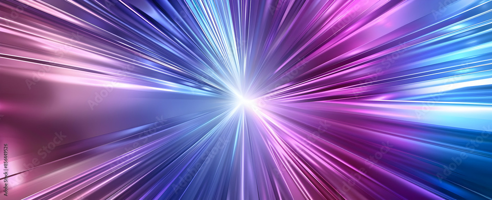 Abstract background of light streaks in purple, blue, and white. Abstract background of light streaks in purple, blue, and white.