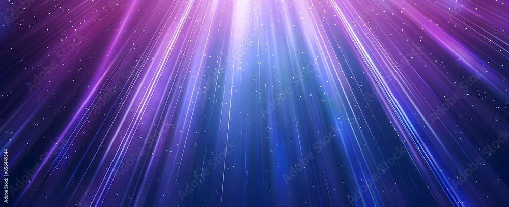 Abstract background with bright light rays in purple and blue tones. Abstract background with bright light rays in purple and blue tones.