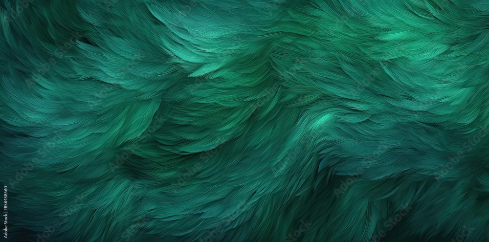 emerald green background with a lot of feathers emerald green background with a lot of feathers