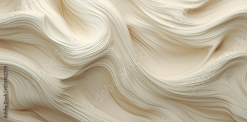 Wallpaper Mural linkedin backgrounds in beige and beige with a lot of curves Torontodigital.ca