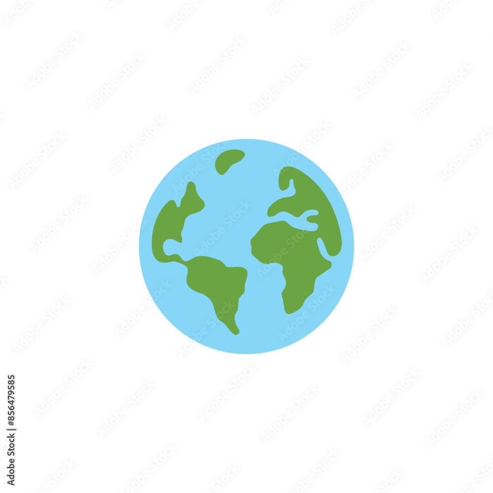 Earth icon vector. EPS 10 editable vector Earth icon vector. EPS 10 editable vector