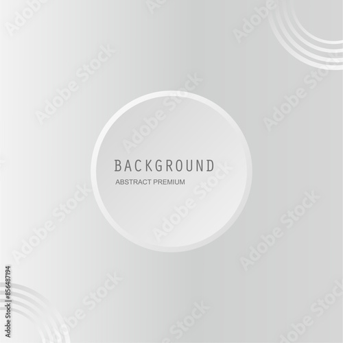 Minimalist silver abstract background design. Futuristic exclusive graphic elements for advertising, greeting cards, website, poster, banner, key visual, book cover, brochure etc… Vector EPS