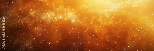 Golden Nebula with Sparkling Stars © Nice Seven