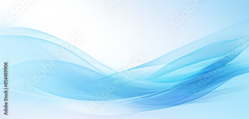 Tech Wave Abstraction: High-Resolution Vector Design in Blue and White for a Modern Technology Business Concept