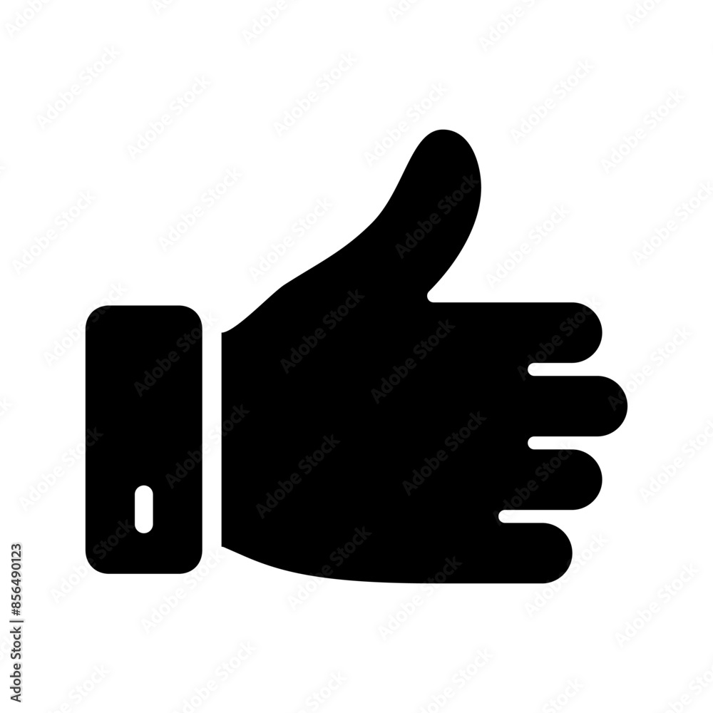 thumb button icon vector design illustration template thumb button icon vector design illustration template