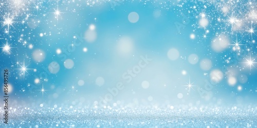 create a baby blue vibrant sparkling background