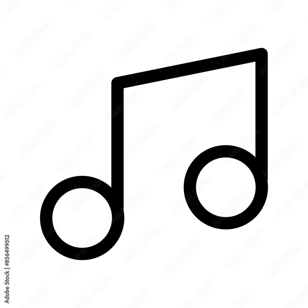 Music icon template Music icon template