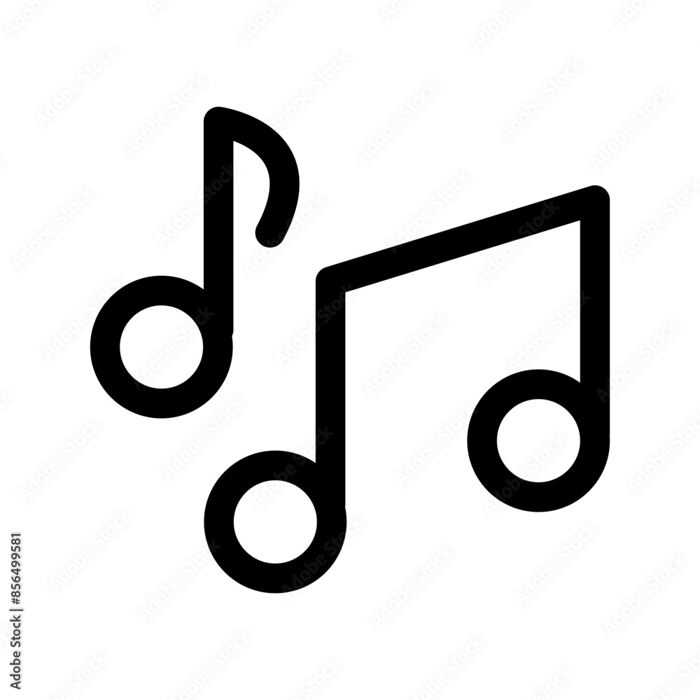Music icon template Music icon template