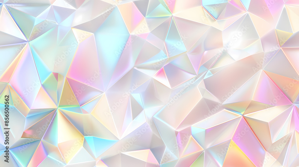 Rainbow background with shining triangles Rainbow background with shining triangles