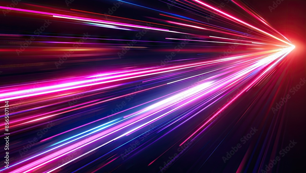 Abstract Speed Lines in Neon Colors Abstract Speed Lines in Neon Colors