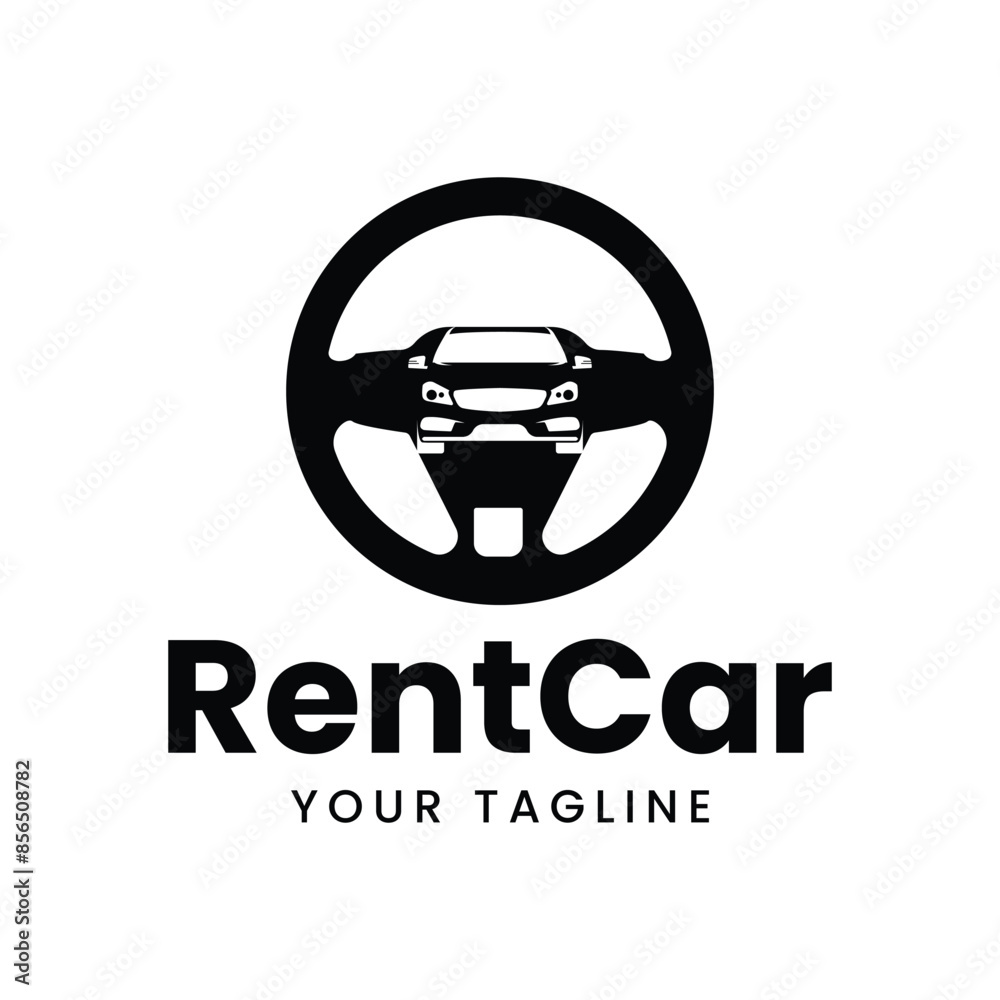 Vector logo for a car rental company Vector logo for a car rental company