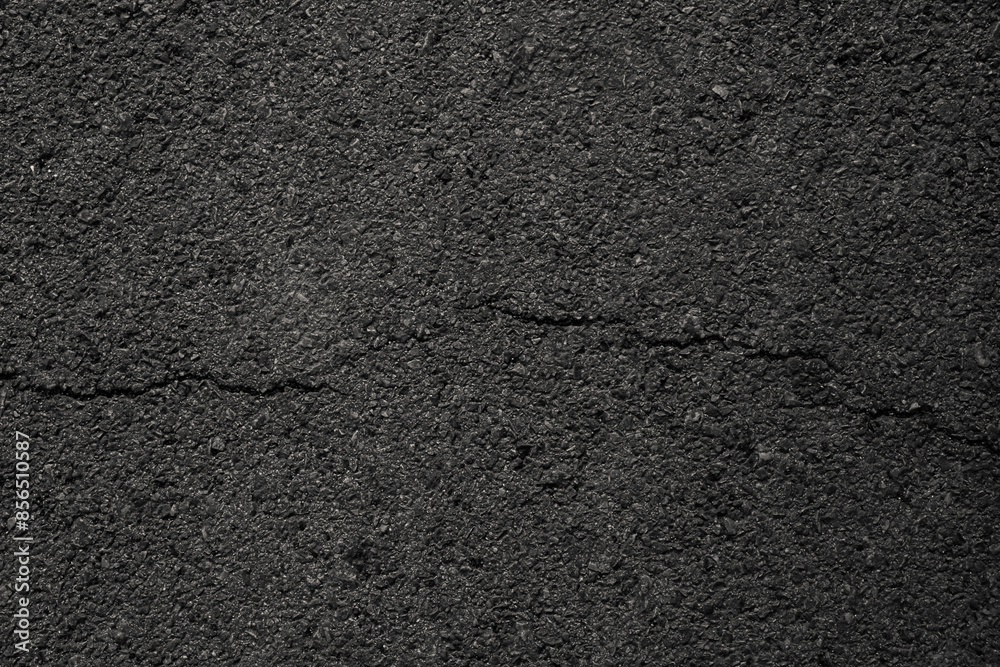 Obraz premium Black asphalt road texture background.
