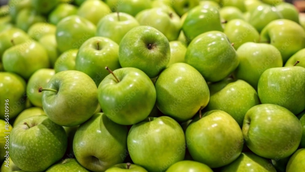 juicy group green apples in the supermarket. sold in market, supermarket. a pile of fresh green apples neatly arranged in a fruit shop, fruits background concept juicy group green apples in the supermarket. sold in market, supermarket. a pile of fresh green apples neatly arranged in a fruit shop, fruits background concept
