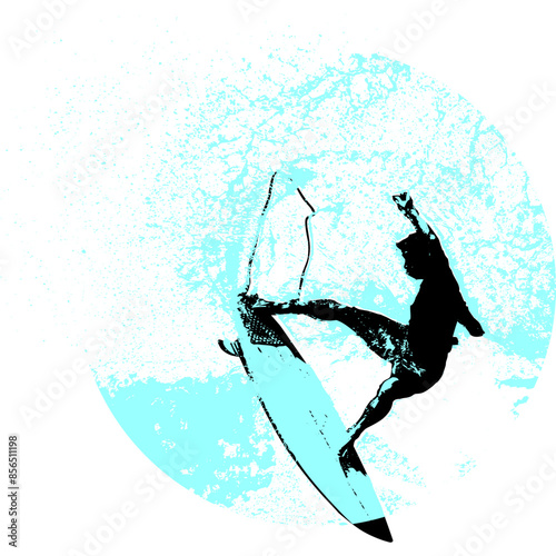 surfista, tabla de surf, vector, surf, ola, surfer, grafico, mar,  deporte