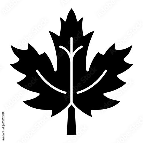 Maple leaf icon symbol