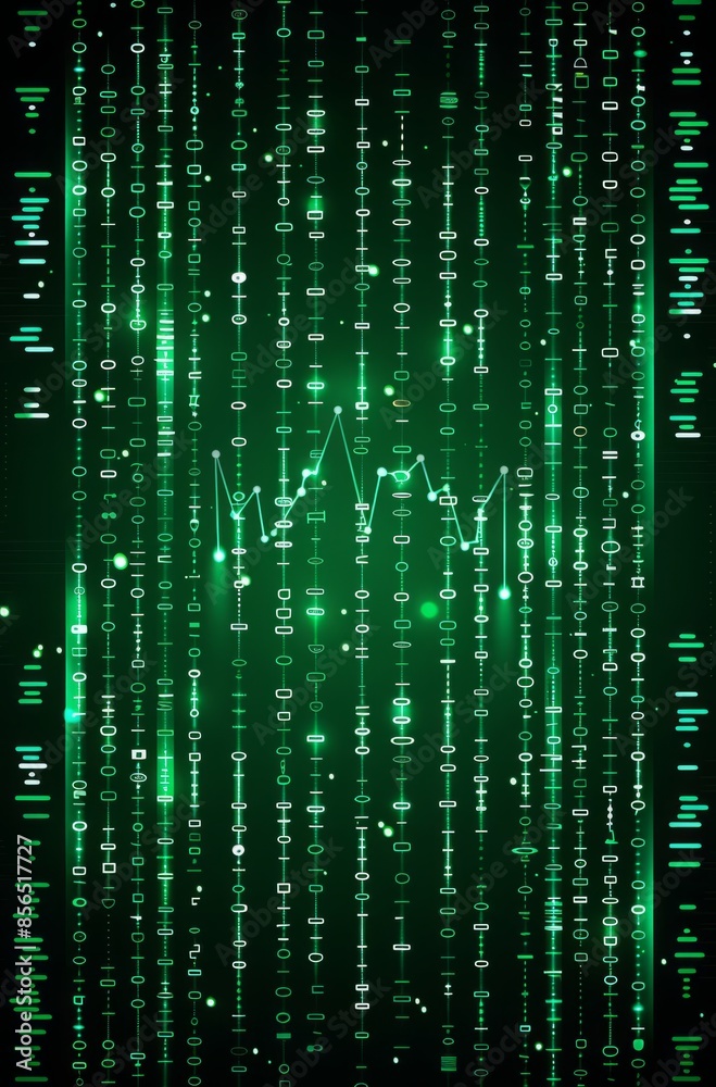 Modern poster, green background, vector, graphics, graphic design, styling, pictures, numbers, graphics, lines, sound waves Modern poster, green background, vector, graphics, graphic design, styling, pictures, numbers, graphics, lines, sound waves