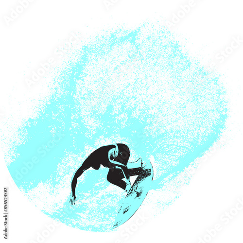 surfista, tabla de surf, vector, surf, ola, surfer, grafico, mar,  deporte