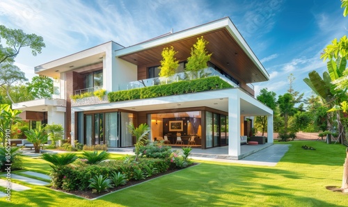Luxury Modern Villa with Ga...
