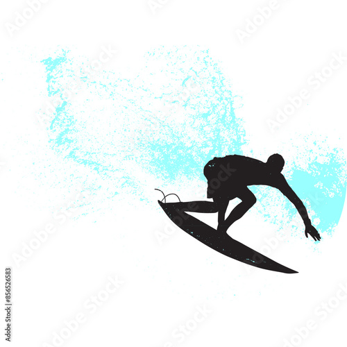 surfista, tabla de surf, vector, surf, ola, surfer, grafico, mar,  deporte